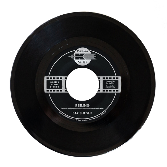 Reeling / Don't You Dare Stop 7" Black Vinyl UK